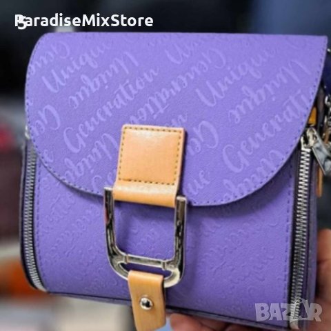 Страхотна дамска чанта в модерен дизайн налична в 16 цвята Размер: 20х19х10см, снимка 5 - Чанти - 44390237