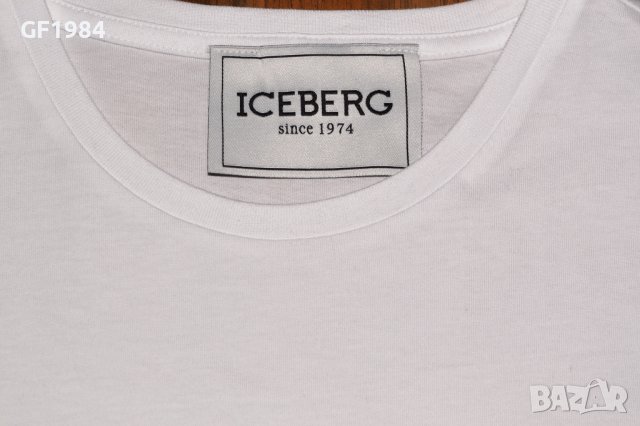 Iceberg - мъжка тениска, размер М , снимка 2 - Тениски - 40344685