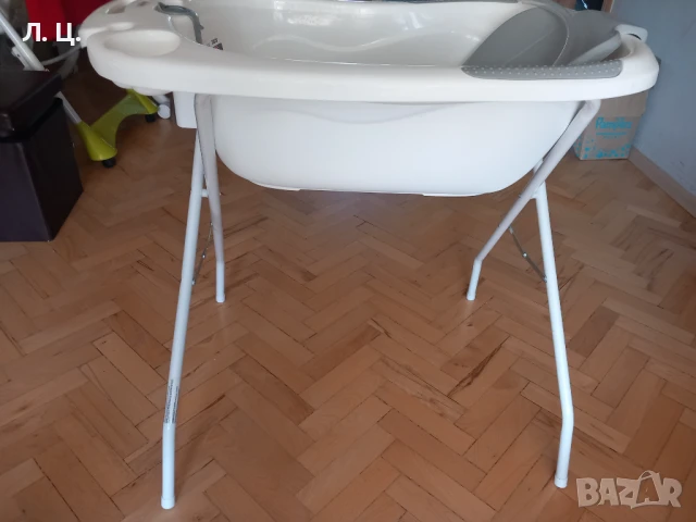 Вана със стойка, термометър, подложка Chipolino, снимка 4 - За банята - 50764790