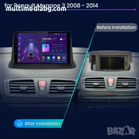Renault Megane 3 (2008-2014) Мултимедия Навигация Android, снимка 2 - Аксесоари и консумативи - 50063573