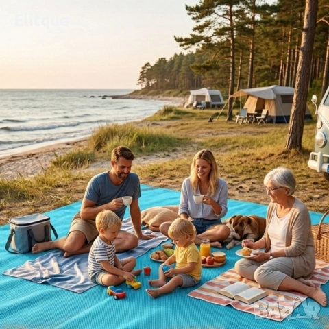 Плажна постелка без пясък XXL, снимка 7 - Други стоки за дома - 54231189