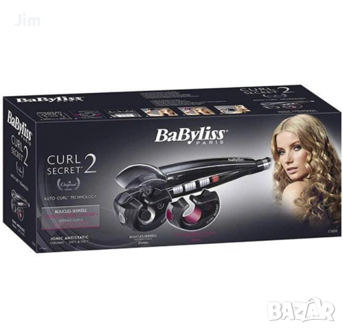 BaByliss Curl Secret 2 автоматична маша за коса, 2.5m, черен, снимка 2 - Маши за коса - 53903053