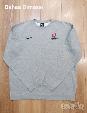 Nike Fleece Суичър мъжки Оригинален , снимка 2 - Спортни дрехи, екипи - 49068753