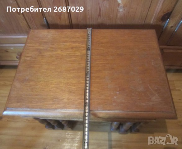 3 маси комплект, дървена маса, три броя, мебел, снимка 7 - Маси - 29591979