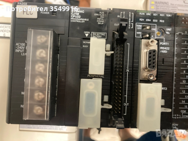PLC OMRON SYSMAG CJ1M CPU22, снимка 7 - Други машини и части - 51576840