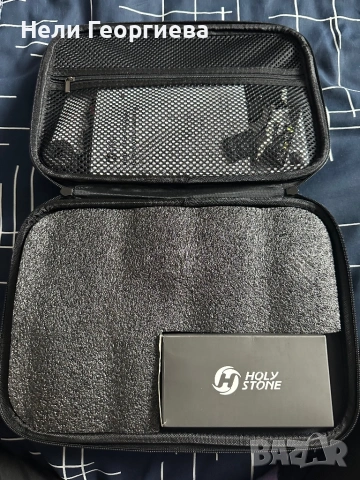 Дрoн Holy stone + ПОДАРЪК ПЕРКИ, снимка 3 - Дронове и аксесоари - 54171201