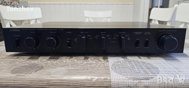 предусилвател YAMAHA C-2A, снимка 2 - Ресийвъри, усилватели, смесителни пултове - 54138086
