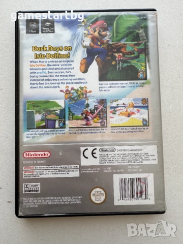 Super Mario Sunshine за Gamecube, снимка 2 - Игри за Nintendo - 54251500