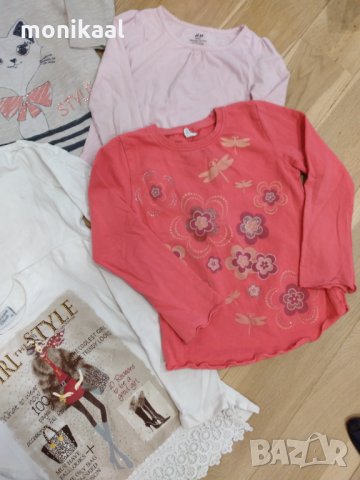3-блузи за 4-5г, снимка 3 - Детски Блузи и туники - 34943184
