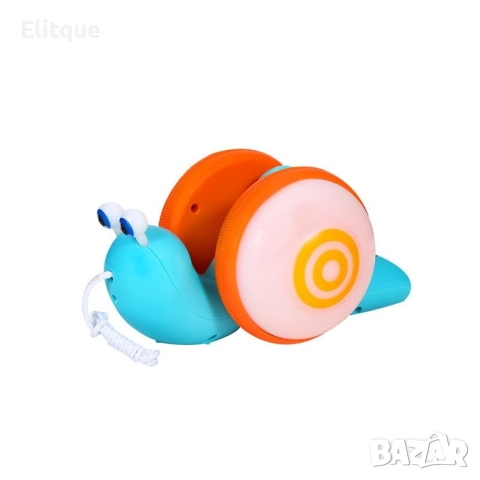 Пълзящо охлювче за дърпане играчка WJ49, снимка 8 - Други - 52865899