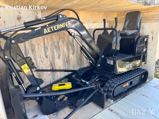 НОВ И НАЛИЧЕН мини багер, 1.2т, 2026 г., снимка 4 - Индустриална техника - 54214623