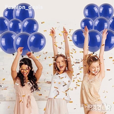 Нови Военноморски сини балони, 55 броя 5 и 12 инча Рожден ден Събитие Декорация, снимка 7 - Други - 42248075