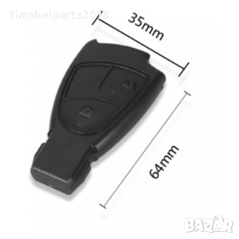 Кутийка ключ Mercedes B C E ML S CLK CL CL с 3 бутона, снимка 6 - Аксесоари и консумативи - 37524746