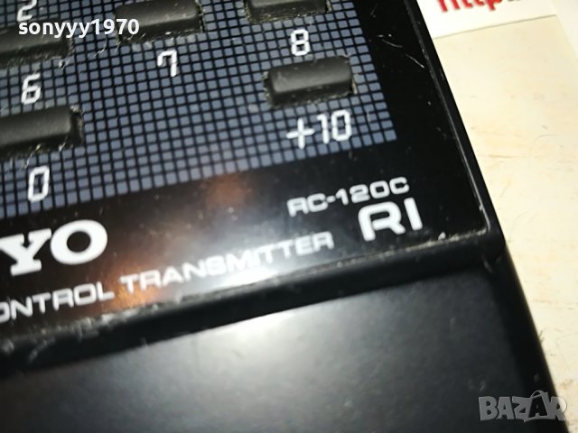 ONKYO RC-120C R1 CD/TAPE REMOTE-ВНОС SWISS 2808221130, снимка 12 - Други - 37823135