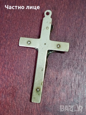 Старо кръстче, снимка 3 - Антикварни и старинни предмети - 54183015