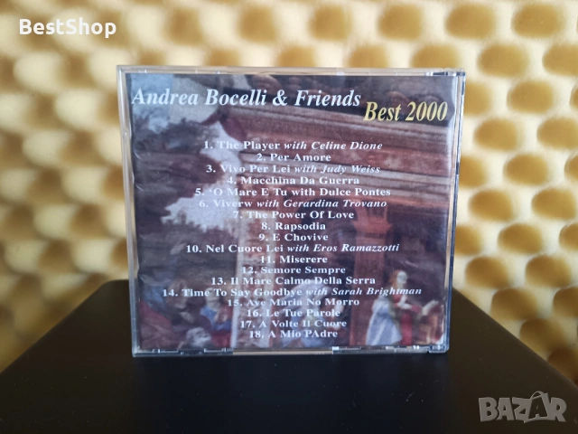 Andrea Bocelli & Friends - Best 2000, снимка 2 - CD дискове - 54339201