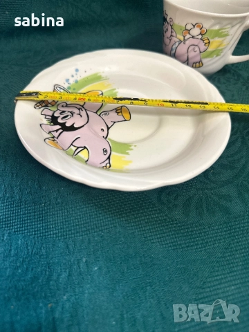 Детски български порцеланов сервиз на Диамант, Разград, снимка 12 - Сервизи - 51926437