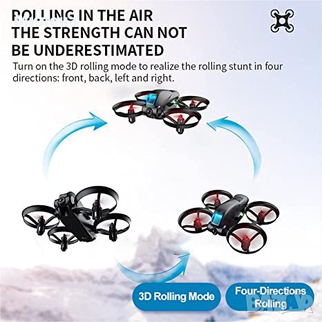 Промо дрон FPV KF615 с 3 батерии и чанта+гаранция, снимка 5 - Дронове и аксесоари - 38414651