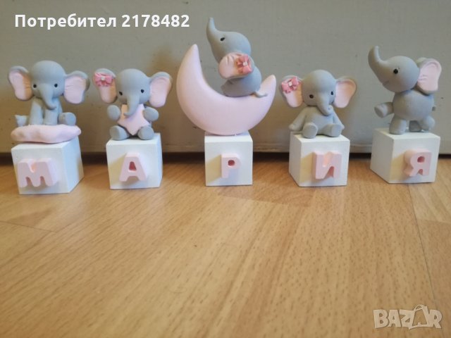 Керамични фигурки с имена, снимка 4 - Други - 29614283