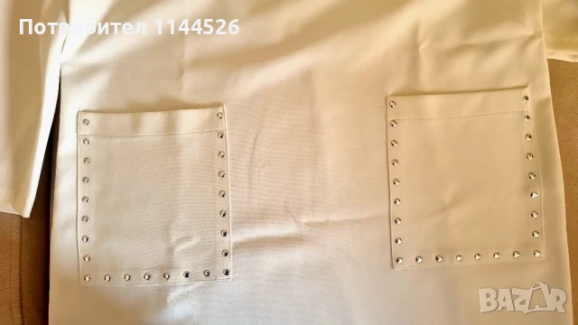 Нова бяла рокля Zara,  прав модел, XS/S, снимка 4 - Рокли - 50700374