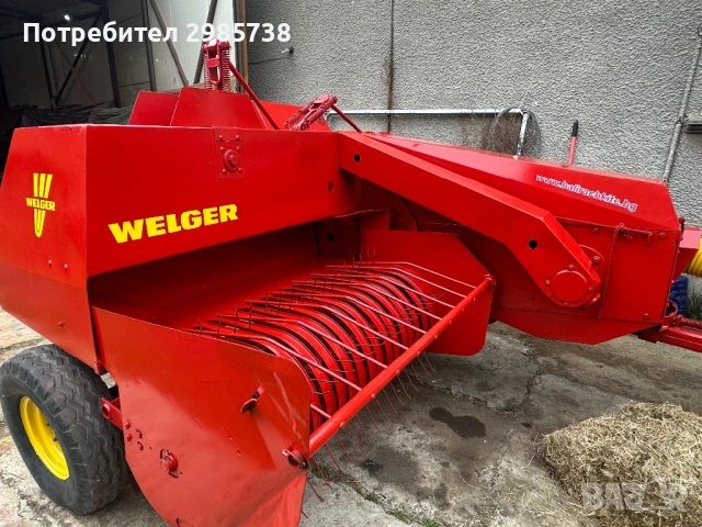 Балировачка Welger ap41, снимка 11 - Селскостопанска техника - 54306345