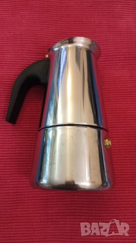 Италянска кафеварка 4 кафета, алпака. , снимка 1