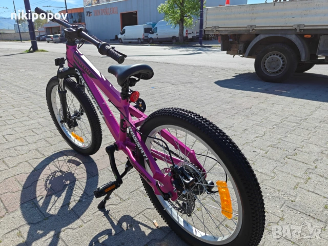 BG Алуминиев велосипед 20" MARTY розов, снимка 9 - Велосипеди - 54334584