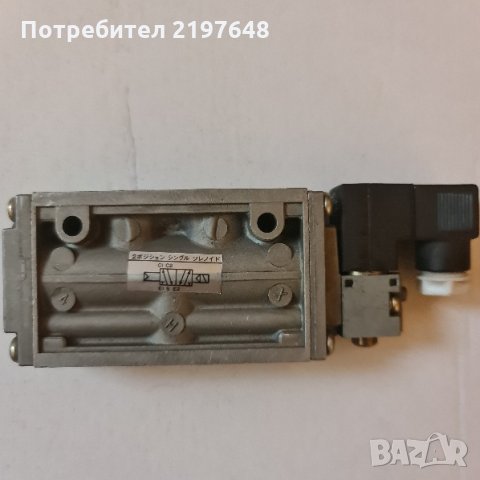 Пневматичен разпределител (вентил)5/2,  1/8",  24VDC, снимка 5 - Резервни части за машини - 35539744