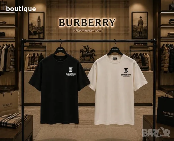мъжки тениски Burberry , снимка 7 - Тениски - 55710248