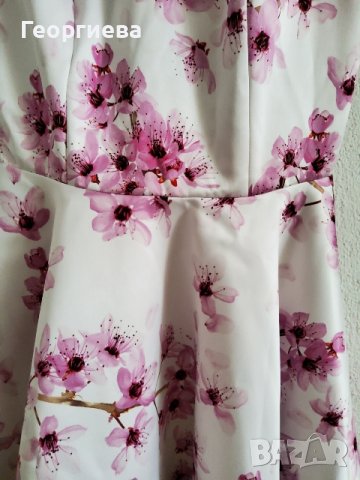 Вечерня рокля от плътен сатен от колекцията Celebration на Mohito, снимка 2 - Рокли - 37751300