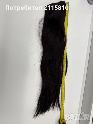 Естествена коса , снимка 3 - Аксесоари за коса - 51843091