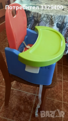 Бебешко столче за хранене и игра, снимка 2 - Столчета за хранене - 52047112