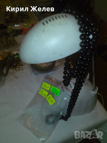 РЕТРО КОЛИЕ ЧЕРНИ ПЕРЛИ 9027, снимка 3 - Колиета, медальони, синджири - 29636905