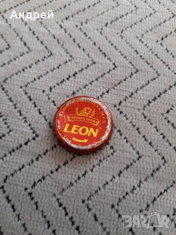 Капачка от бира,пиво Leon