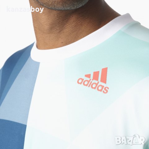 Adidas Mens Pro Tennis Tee - страхотна мъжка тениска, снимка 3 - Тениски - 31657162