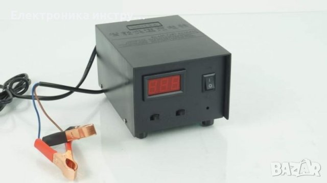 Импулсно зарядно устройство за автомобил кола 12A UKC с дисплей, снимка 3 - Аксесоари и консумативи - 36967580