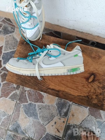 Nike off-white,маратонки, снимка 3 - Маратонки - 52132465