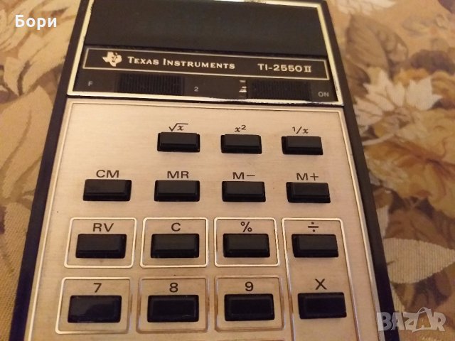 Texas Instruments TI-2550-II Made in USA 1975, снимка 3 - Друга електроника - 29734220