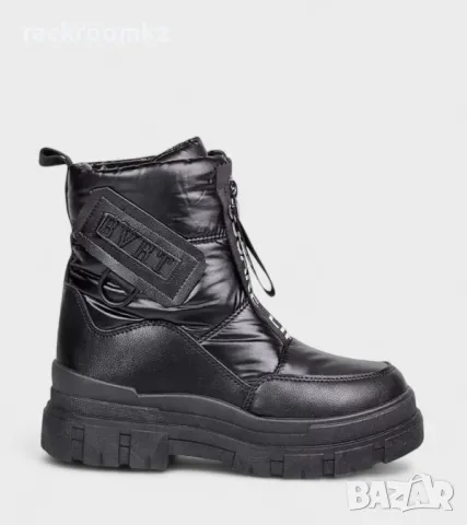 Дамски апрески с цип отпред в черен цвят 2195-1 black