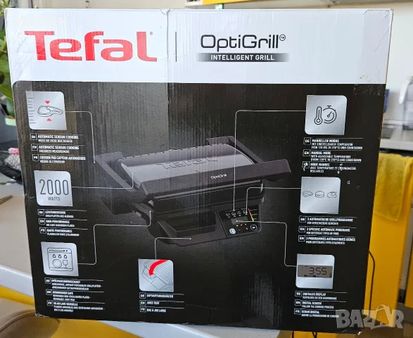 Tefal Optigrill GC7P0810 контактен грил 2000W