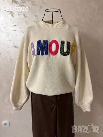 пуловер , снимка 3 - Блузи с дълъг ръкав и пуловери - 52750390