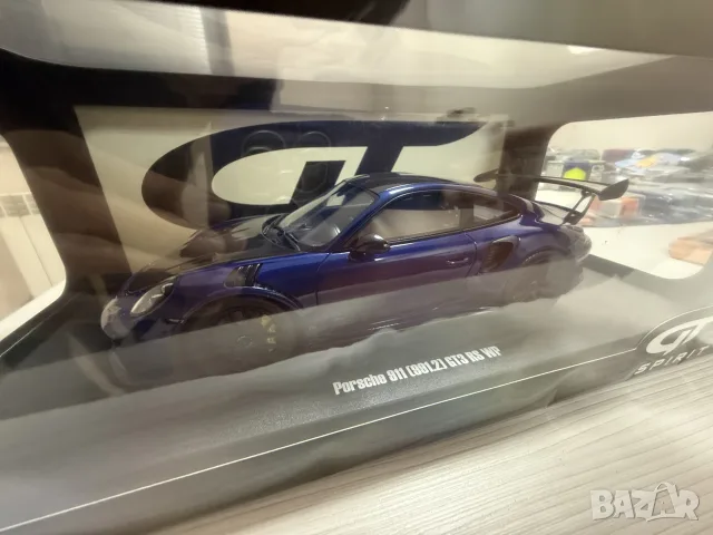 Porsche 911 GT3 в 1:18 мащаб на GT Spirit , снимка 3 - Колекции - 56107275