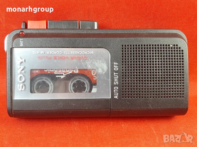 Диктофон Sony M-470+ допълнителна касета