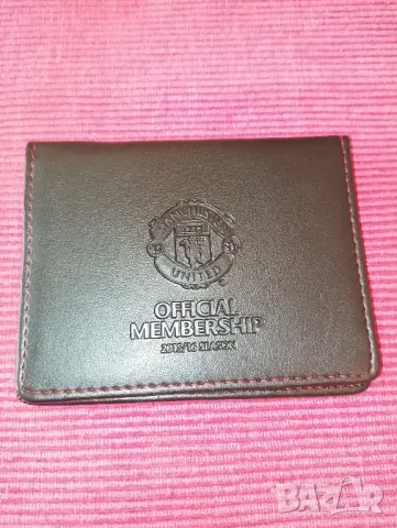 Картодържач, портфейл Manchester United. , снимка 2 - Портфейли, портмонета - 48523936