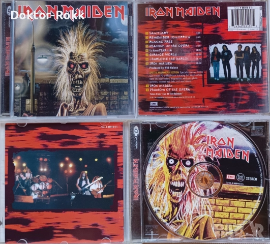Iron Maiden - оригинални и неофициални дискове, снимка 2 - CD дискове - 51528466