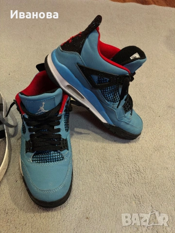 Маратонки Jordan 4 retro и Adidas Barreda 41 номер-95 евро за 2 чифта. , снимка 4 - Маратонки - 54346900