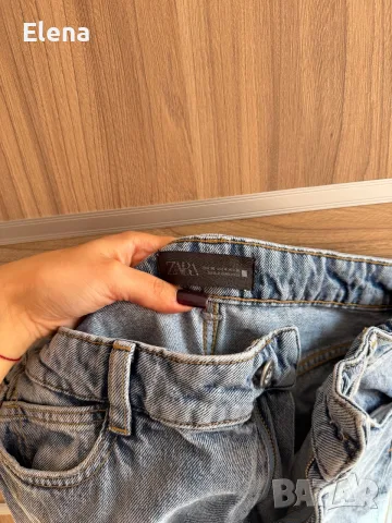 Дънки Zara висока талия, снимка 8 - Дънки - 56103682