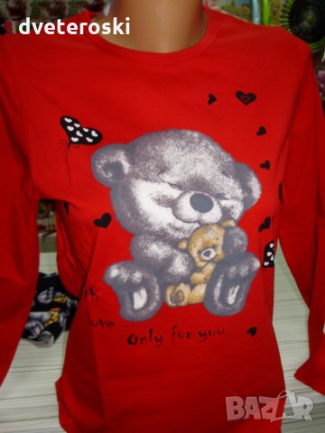 Детска пижама с дълъг ръкав за момиче Ръст 110, снимка 1