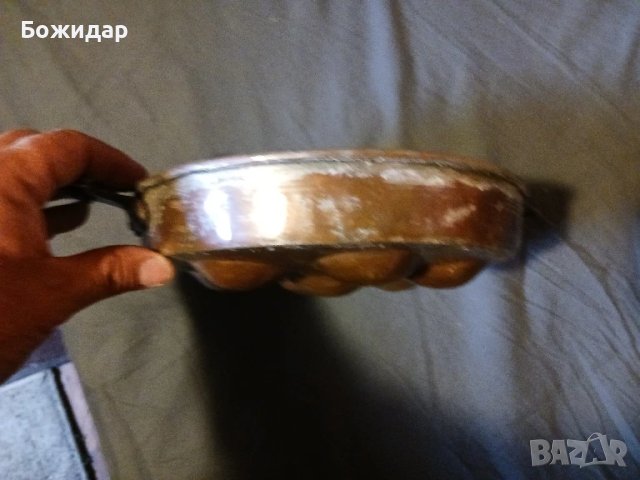 Медна тавичка за печене на питка., снимка 3 - Съдове за готвене - 50945060