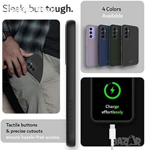 Нов черен калъф кейс гръб за телефон Samsung A54 Защита Самсунг, снимка 6 - Калъфи, кейсове - 40428440